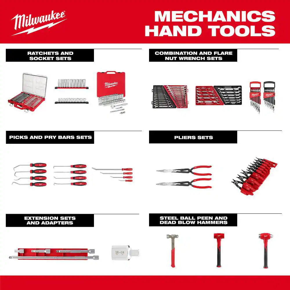1/4 In. Drive 6 In. Flex Head Ratchet