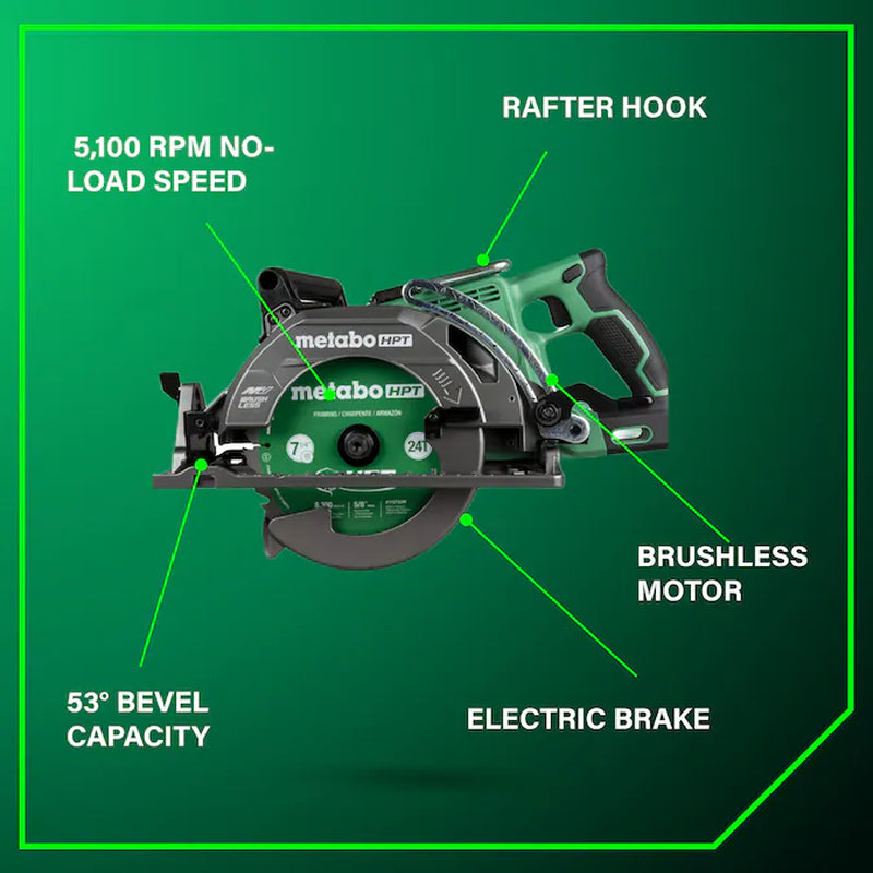 Multi-Volt 36-Volt 7-1/4-In Brushless Cordless Circular Saw (Battery Not Included and Charger Not Included)