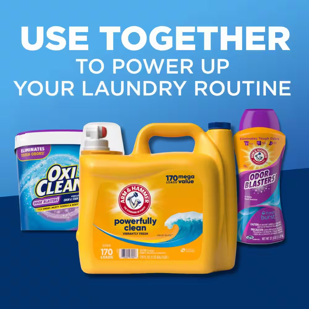 Clean Burst Dual HE Liquid Laundry Detergent, 170-Loads, 170 Fl.Oz.