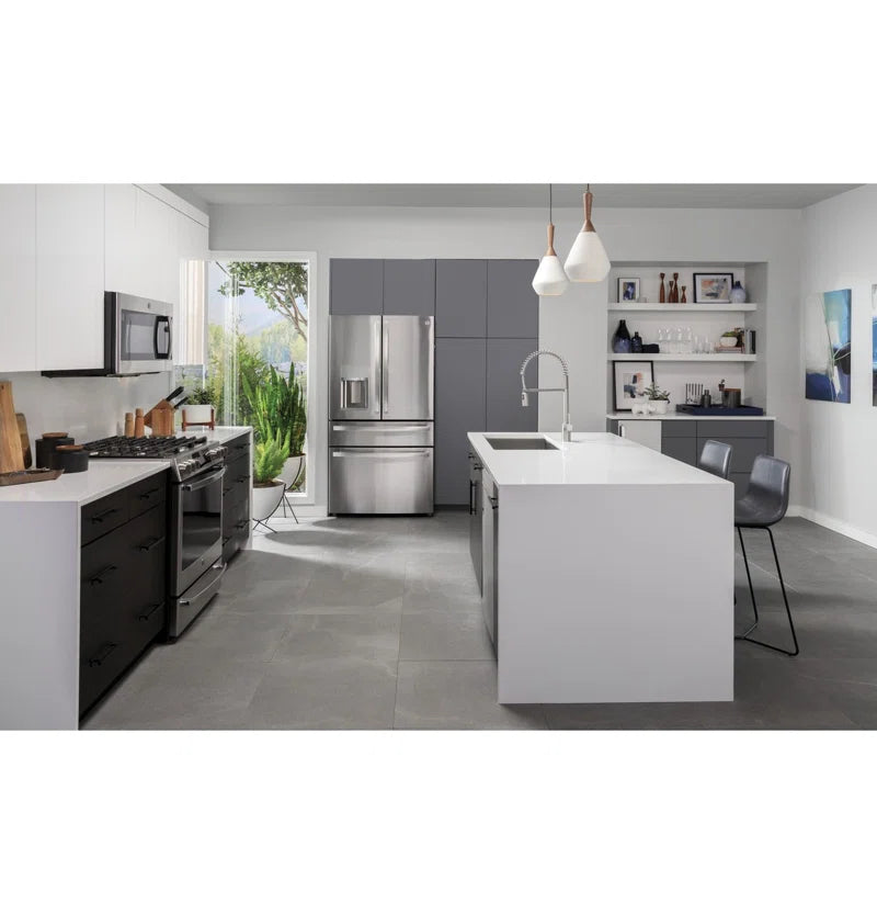 GE Profile Smart Appliances 35.625" French Door 27.6 Cu. Ft. Refrigerator