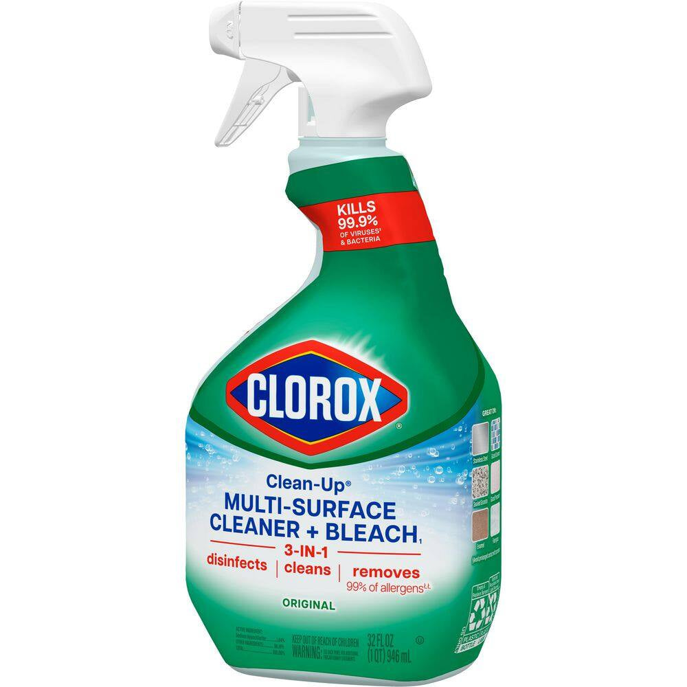 Clean-Up 32 Oz. Original Scent All-Purpose Cleaner with Bleach Spray (3-Pack)