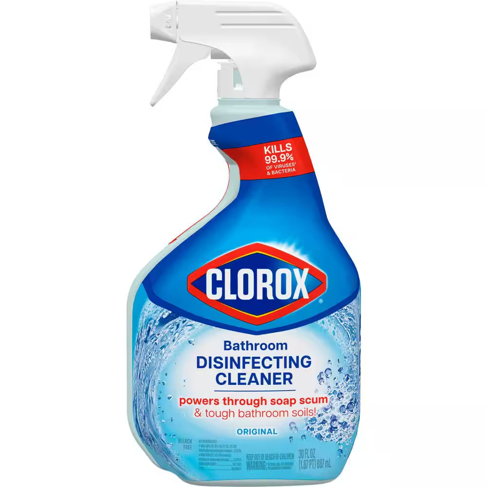 30 Oz. Bleach Free Disinfecting Bathroom Cleaner Spray