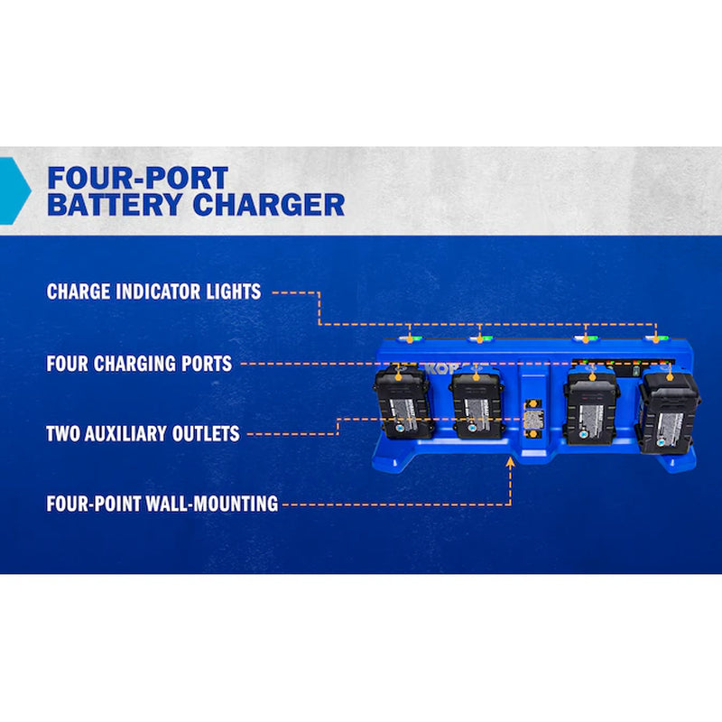 24 -Volt Lithium-Ion ( Battery Charger Station )