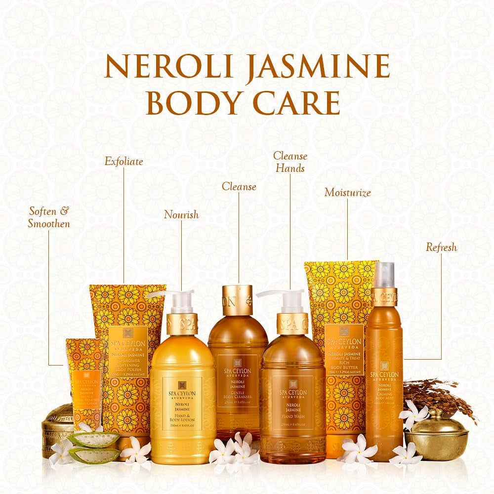 Neroli Jasmine In-Shower Softening Body Polish | Exfoliating Shower Scrub | Skin Smoothing Treatment