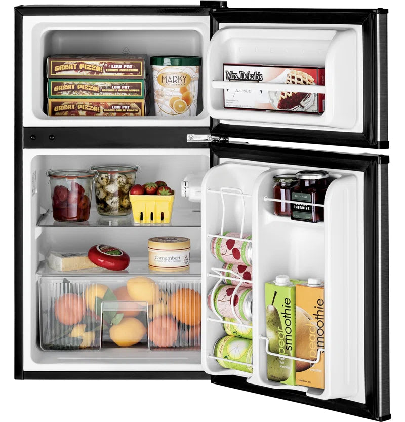 3.1 Cubic Feet Freestanding Mini Fridge with Freezer