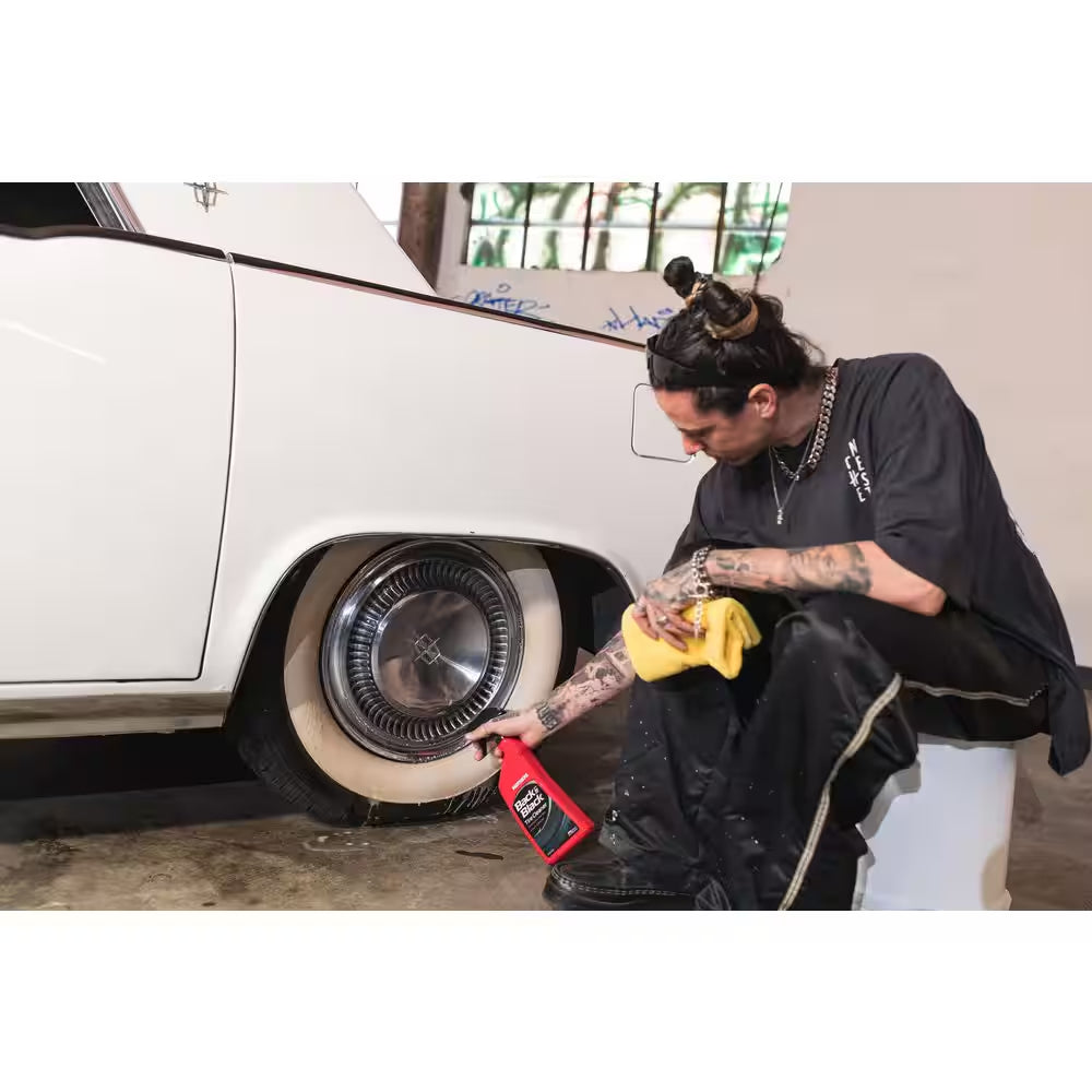 24 Oz. Back-To-Black Tire Cleaner Spray