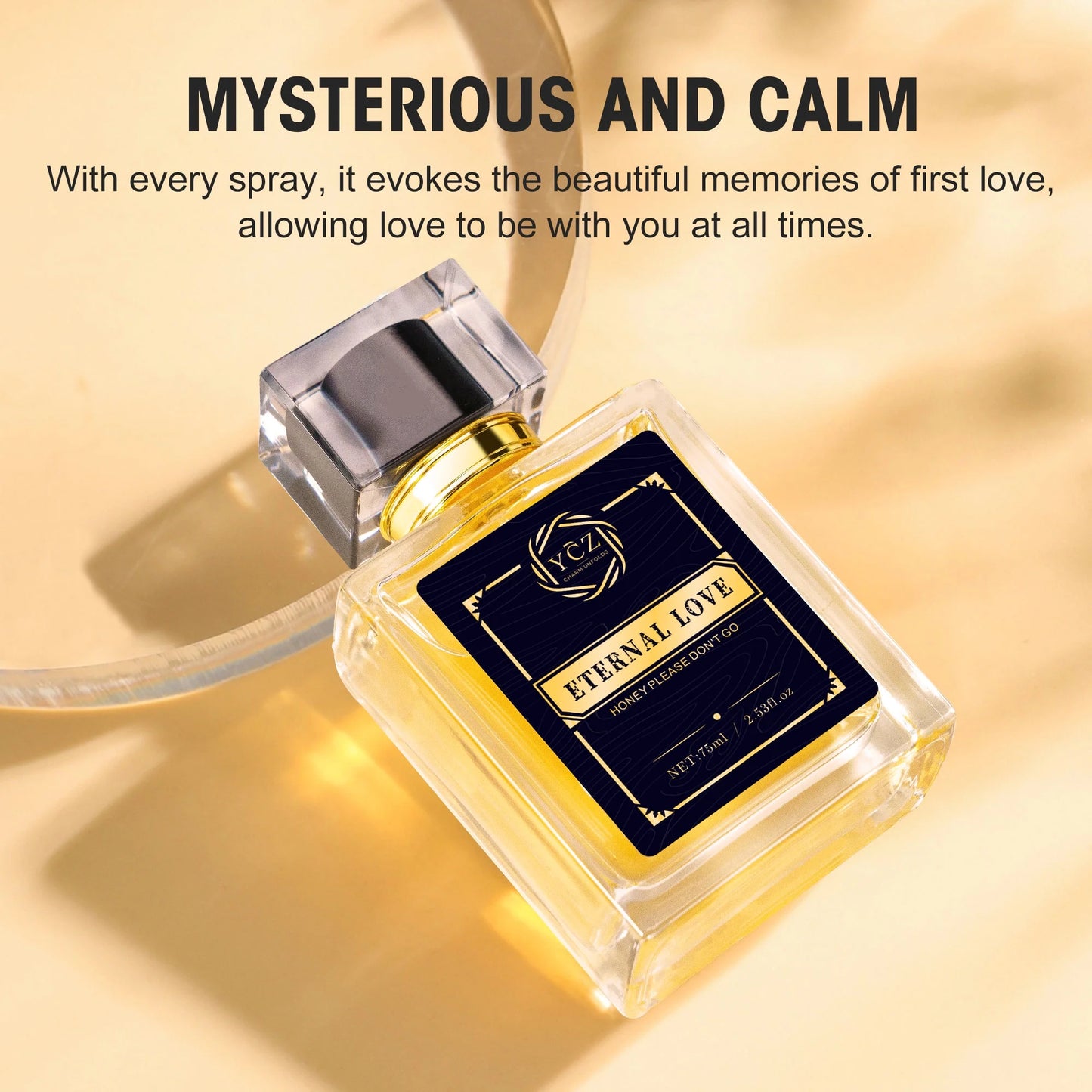 Carnival Perfume Men - Eternal Love Perfume 2.6Oz(75Ml). Carnival Cologne for Men. Spicy Wood Lasting Vanilla Fragrance-Ideal Men Perfumes for Special Occasions Daily Elegance