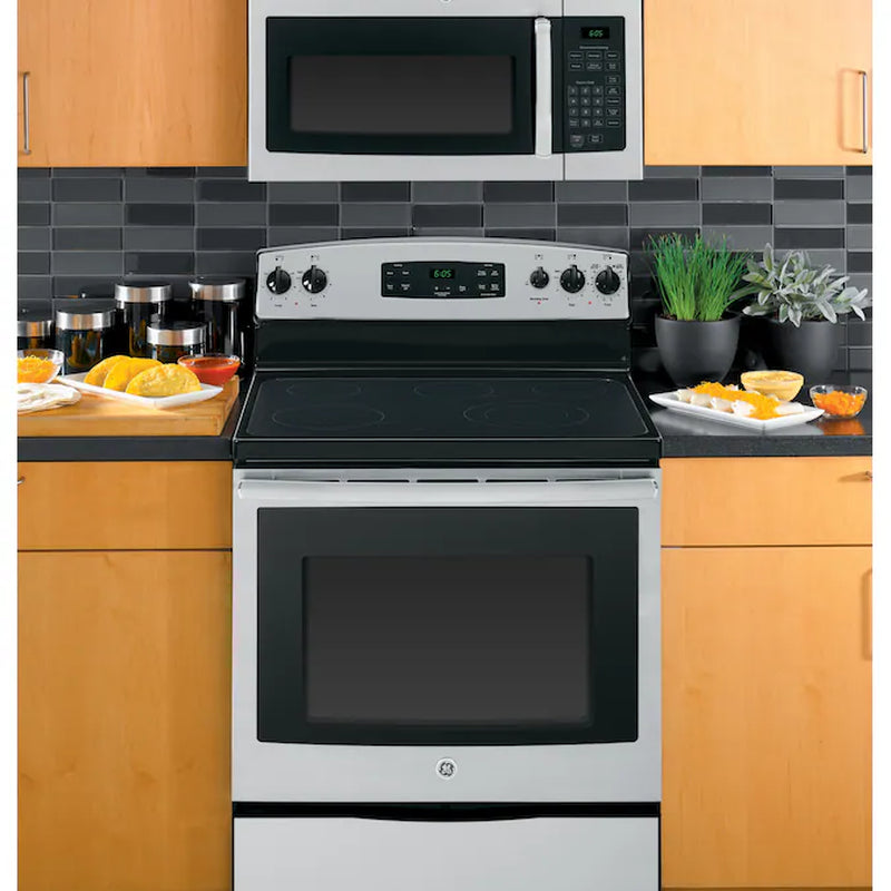 1.6-Cu Ft Over-The-Ran Microwave ( Stainless Steel )