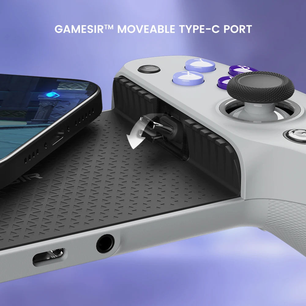 Gamesir G8 Galileo Cellphone Gamepad Game Controller, Effect Joystick for Iphone 15 Android Mobile Phone Cloud Gaming