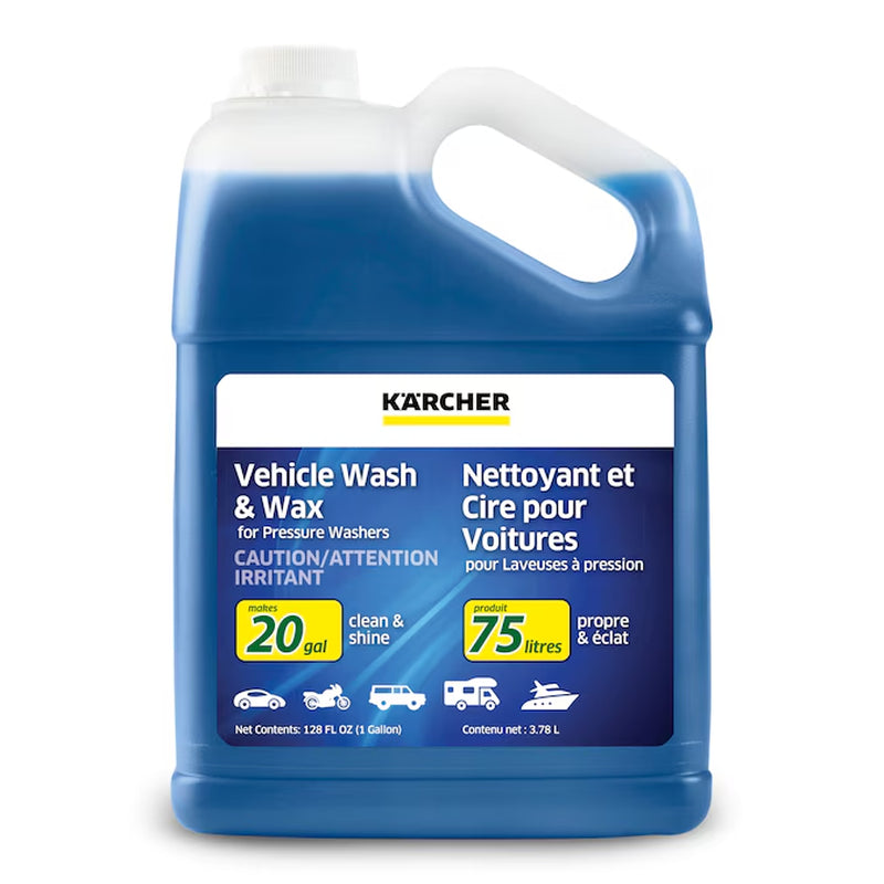 128-Oz Vehicle Wash and Wax Pressure Washer Cleaner