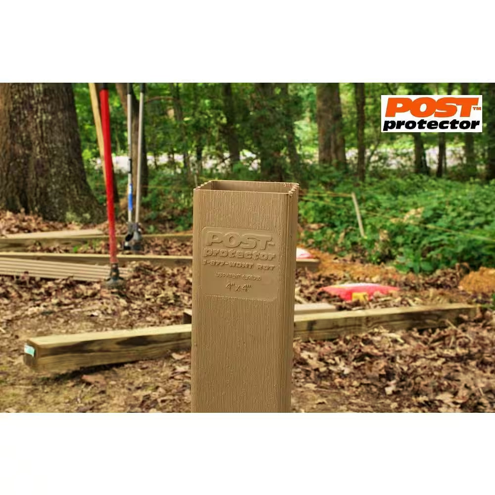 4 In. X 4 In. X 42 In. In-Ground Fence Post Decay Protection