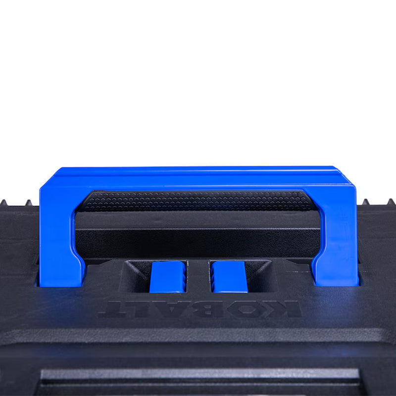 CASESTACK 21.25-In W X 11-In H X 14-In D Black Plastic Tool Box