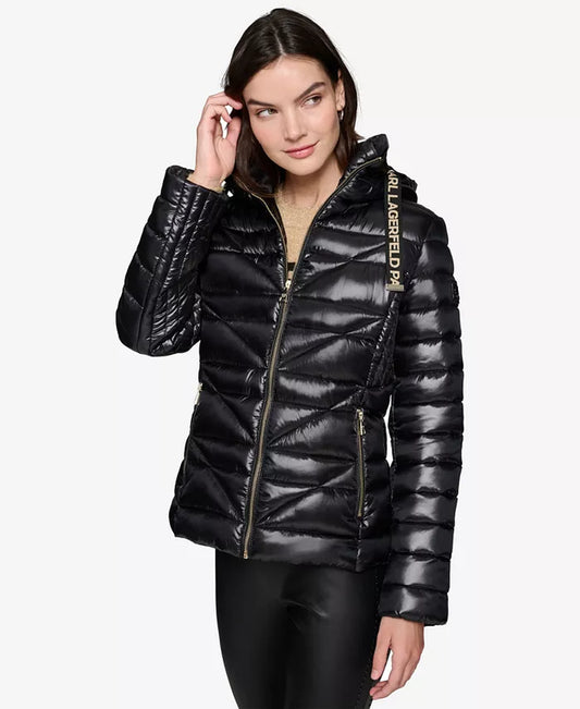 Women'S Drawstring Puffer Coat