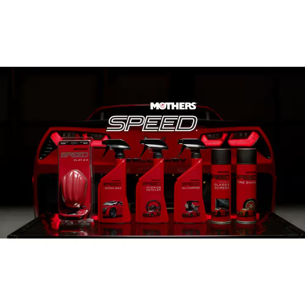19 Oz. Speed Foaming Glass and Screen Cleaner Spray