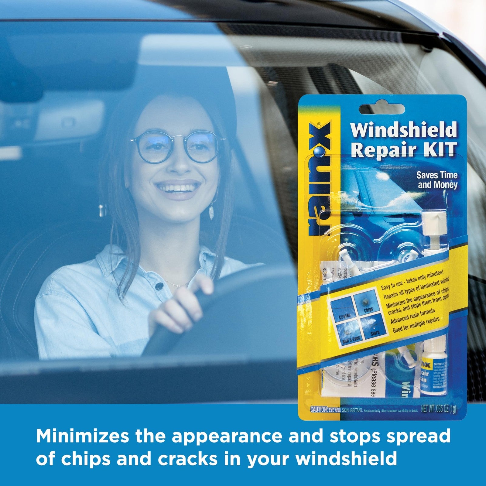 Rain-X 600001 Windshield Repair Kit