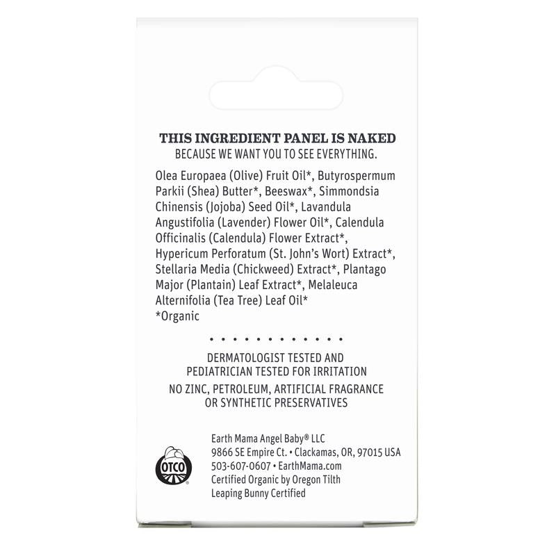 Organic Diaper Balm, Diaper Cream for Newborns, Infants, & Toddlers, 2 Fl Oz.