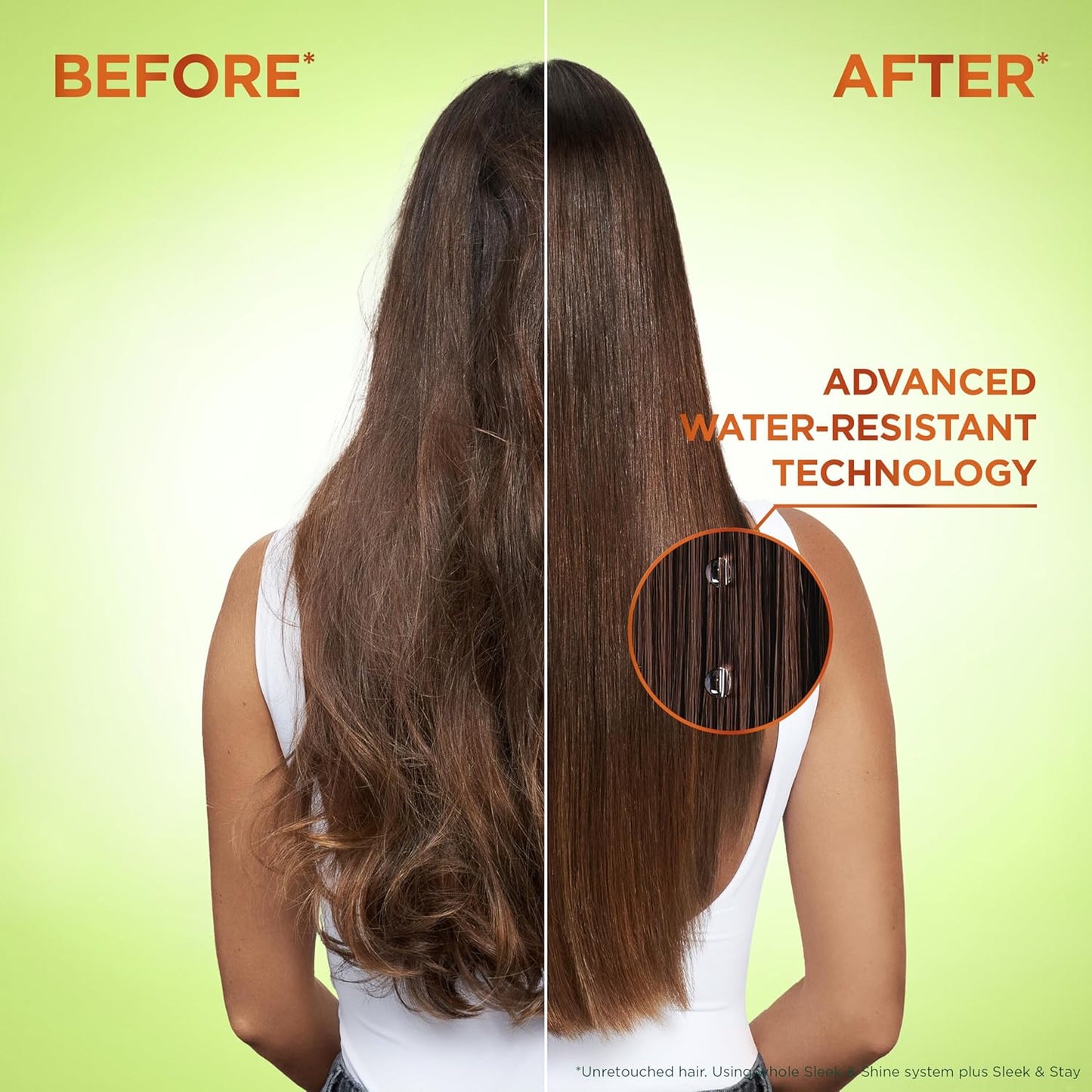 Fructis Sleek & Shine Full + Travel Size Shampoo (12.5 & 3 Fl Oz) + Conditioner (12 & 3 Fl Oz) Set for Frizzy, Dry Hair, Plant Keratin + Argan Oil (4 Items), 1 Kit (Packaging May Vary)