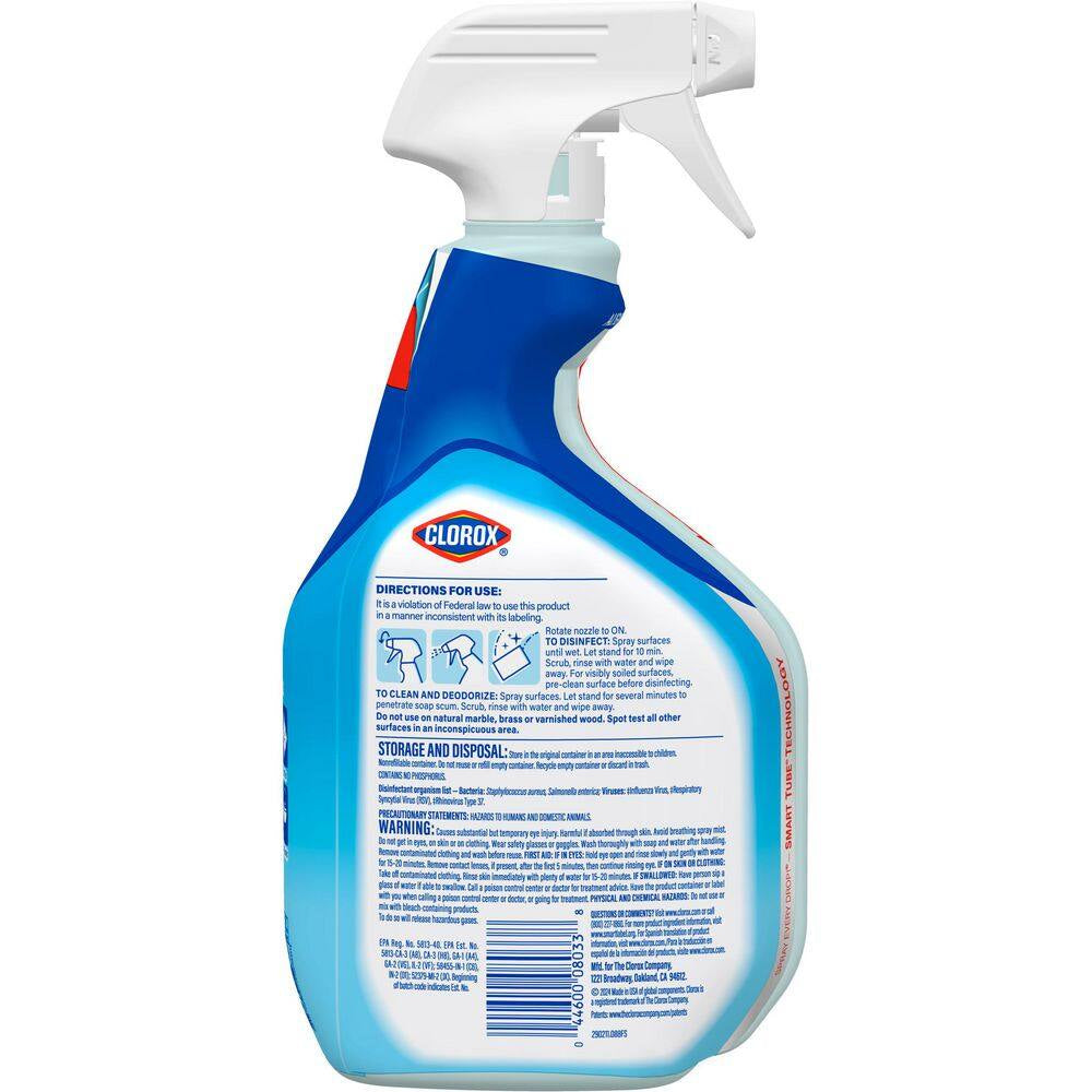 30 Oz. Bleach Free Disinfecting Bathroom Cleaner Spray