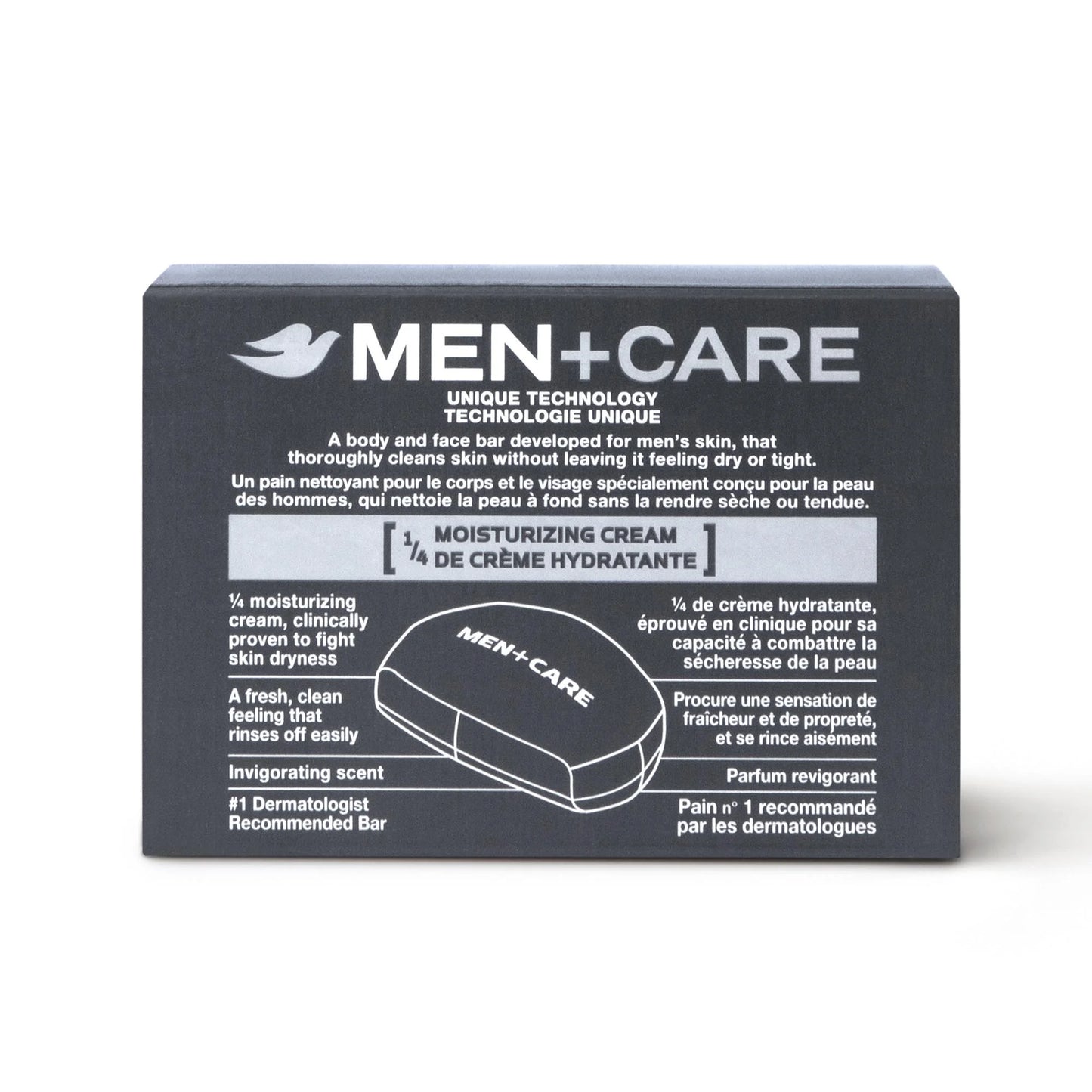 Bar 3 in 1 Cleanser for Body, Face, and Shaving Extra Fresh 3.75 Oz 6 Bars