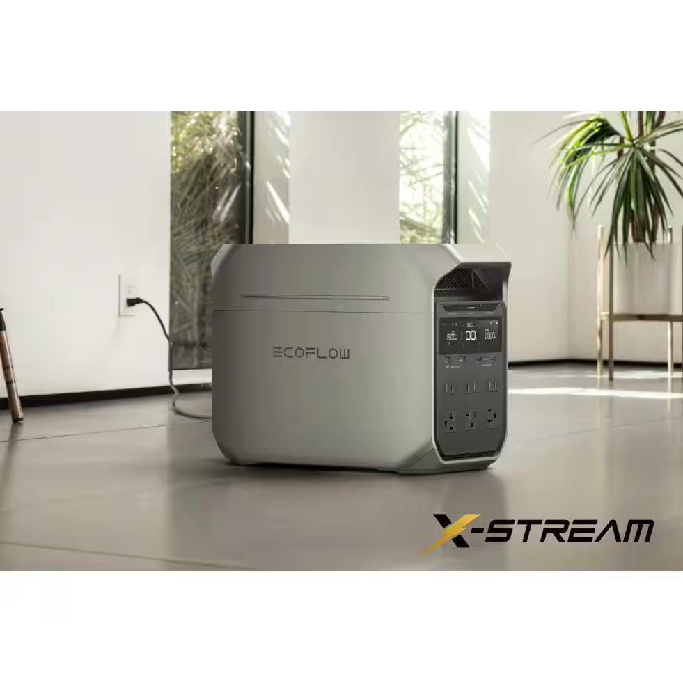 1024-Watt DELTA 3 Plus, 1800-Watt Output, LFP Power Station, Home Backup, Camping, Push-Button Start Battery Generator