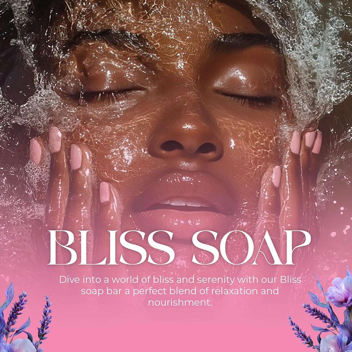 Bliss Lavender and Bergamot Body Soap | Nourishing Skin Care | Handcrafted Soap Bar for Relaxation and Serenity