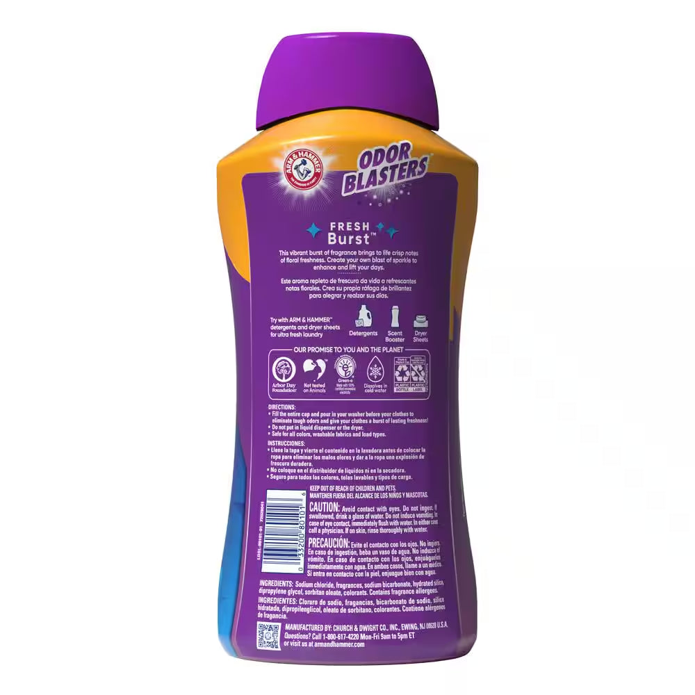 45 Oz. In-Wash Scent Booster Odor Blaster Fabric Softener