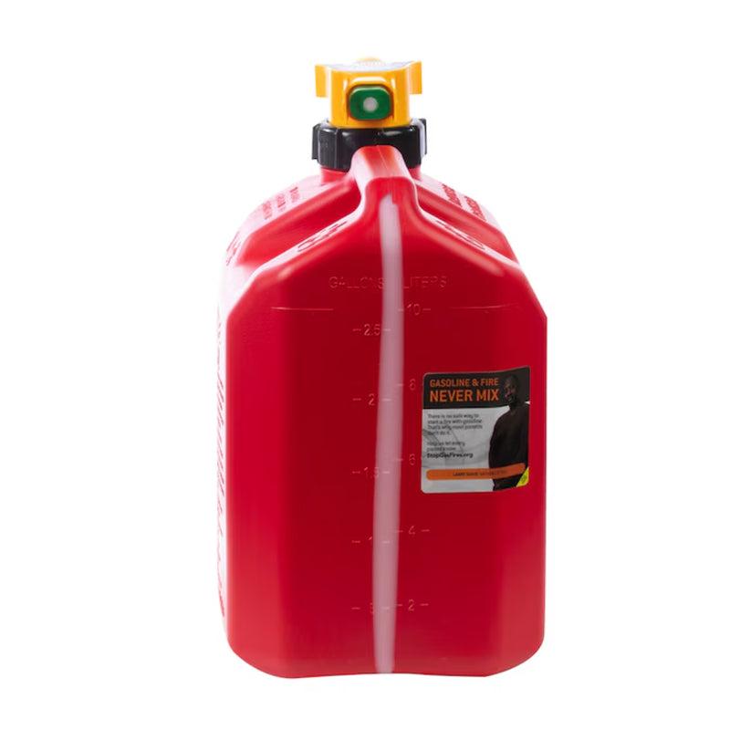 2.5-Gallon Plastic Gasoline Can