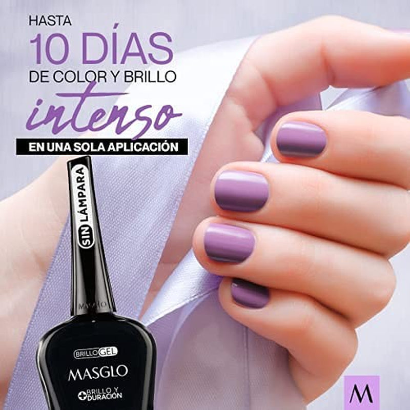 Masglo Tradicional Nail Polish Base Coat Top Coat Salon Quality 13 Fl Oz