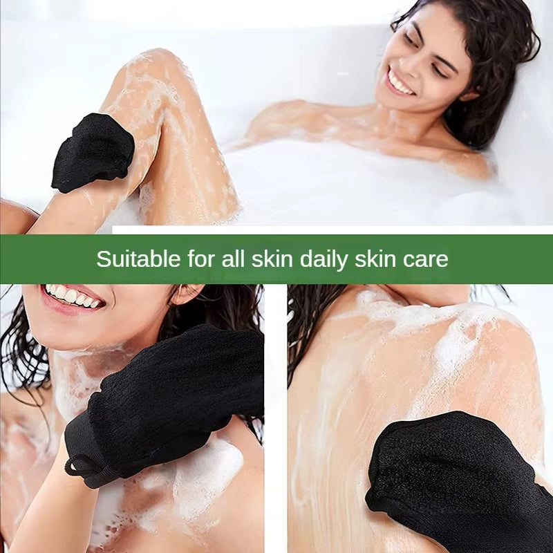 1Pc Hammam Shower Thicken Bath Magic Peeling Glove Exfoliating Tan Removal Kessa Bathing Cleaning Products Body Scrubber