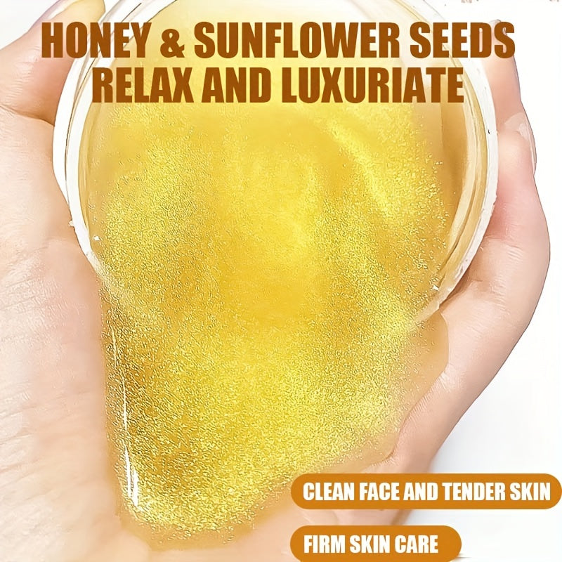 Vitamin C Turmeric Hand Mask, 50g - Moisturizing and Hydrating, Alcohol-Free, Fragrance-Free, with Hyaluronic Acid for Smooth, Soft Skin
