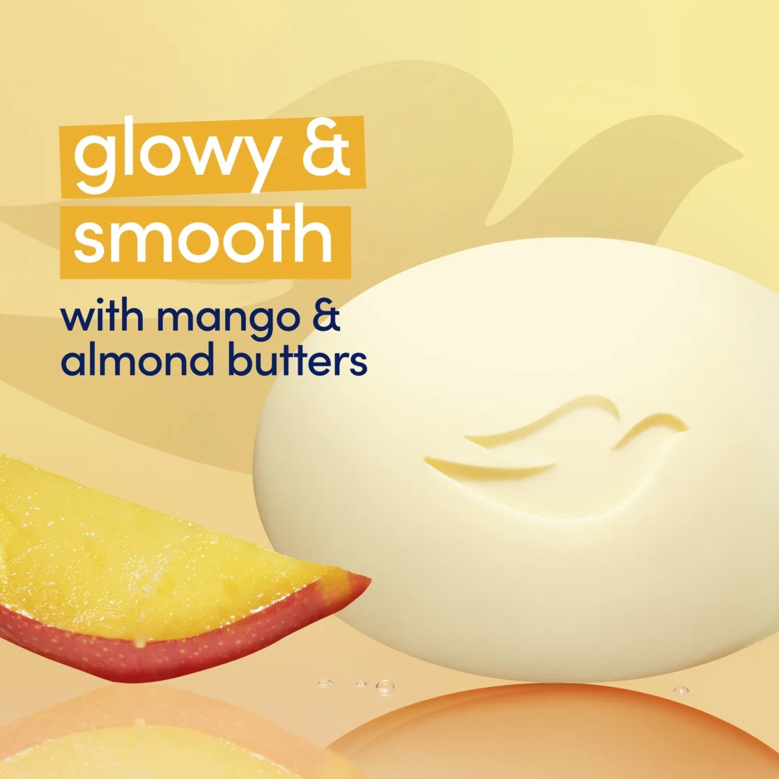 Beauty Bar Women'S Bath Soap Glowing Mango & Almond Butters, 3.75 Oz 8 Bars