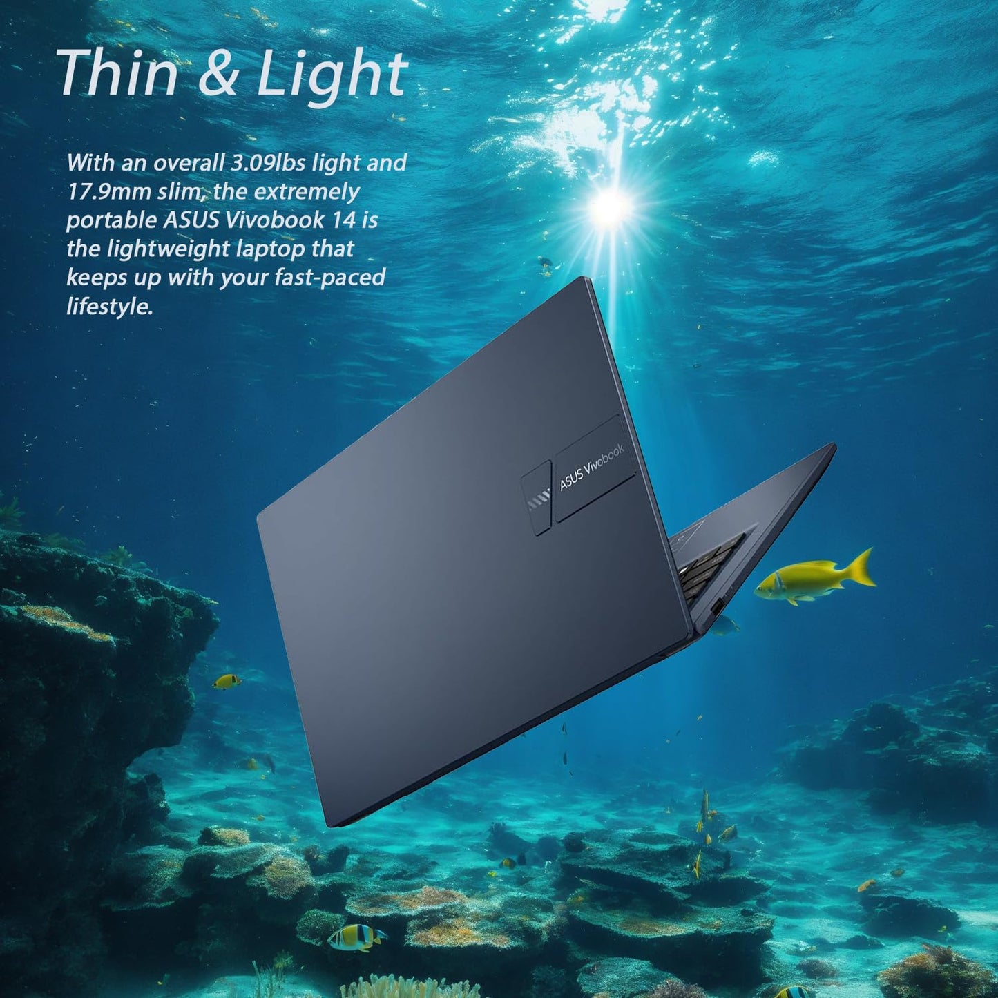 Vivobook Laptop | 14" FHD (1920 X 1080) Display | 12Th Generation 6 Core Processor | 40GB RAM | 1.5TB Storage | Bluetooth |