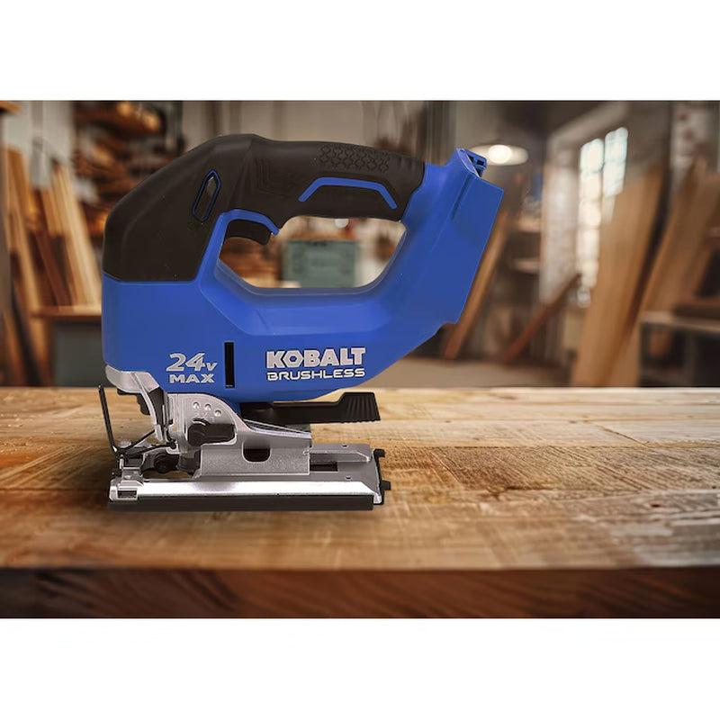 24-Volt Brushless Variable Speed Keyless Cordless Jigsaw (Battery Not Included)