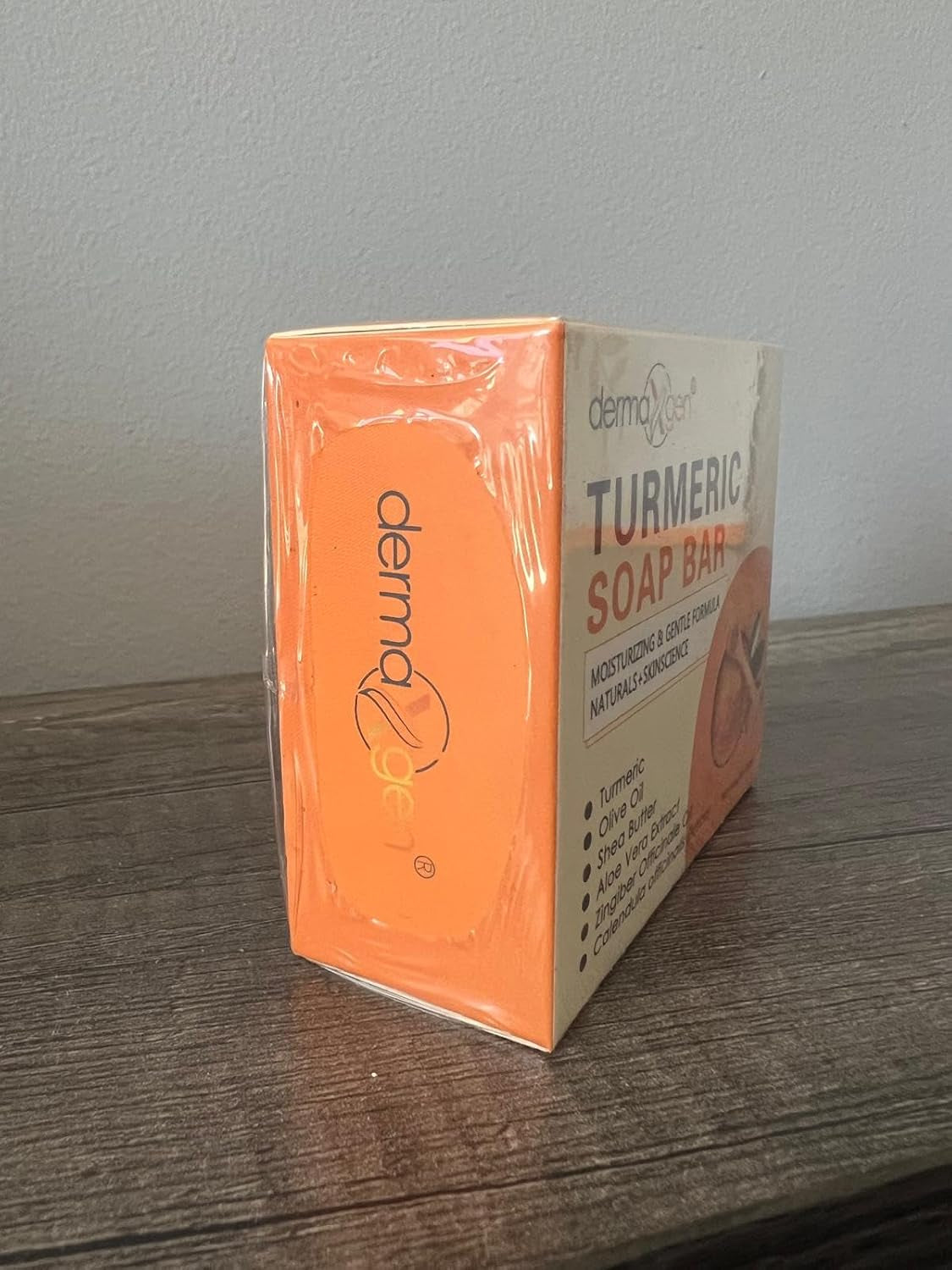 Organic Turmeric Soap Bar for Face & Body – Pure Turmeric Soap Bar for Acne, Scars, Uneven Tone, Blemish Control, Sun Damage & Age Spots – Handcrafted Skincare – 7 OZ