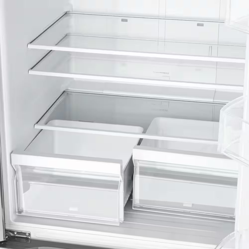 30 In. 18.5 Cu. Ft. Stainless Steel French Door Refrigerator