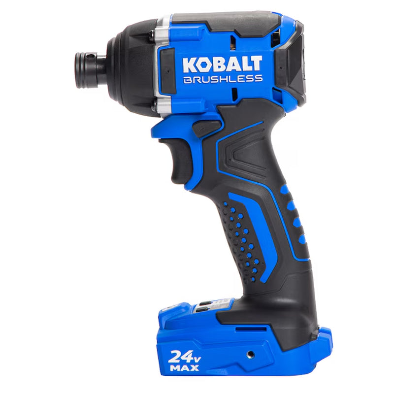 24-Volt 2-Tool Brushless Power Tool Combo Kit with Soft Case (1-Battery Included and Charger Included)