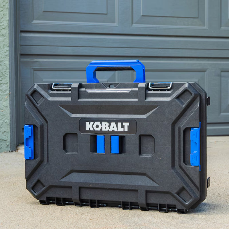 CASESTACK 21.25-In W X 7-In H X 14-In D Black Plastic Tool Box