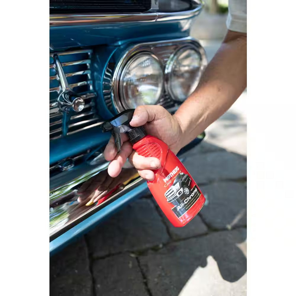 12 Oz. California Gold All-Chrome Polish and Cleaner Spray