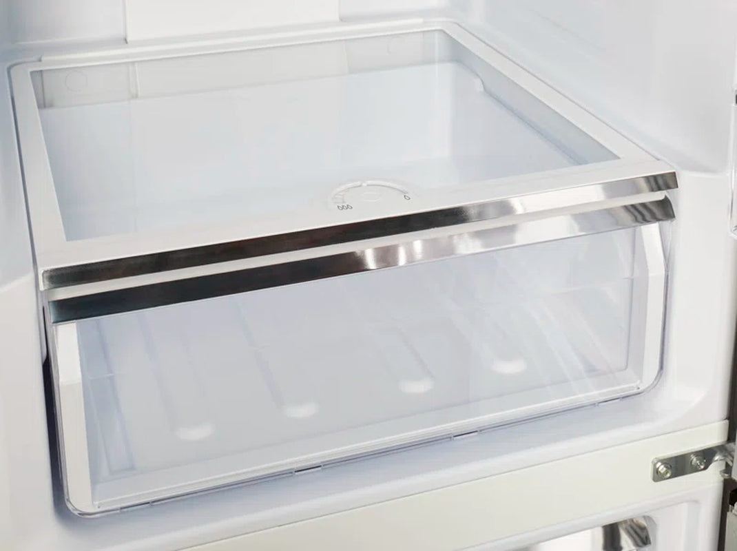 Classic Retro 23.6" Frost-Free 11.7 Cu. Ft. Energy Star Certified Bottom Freezer Refrigerator