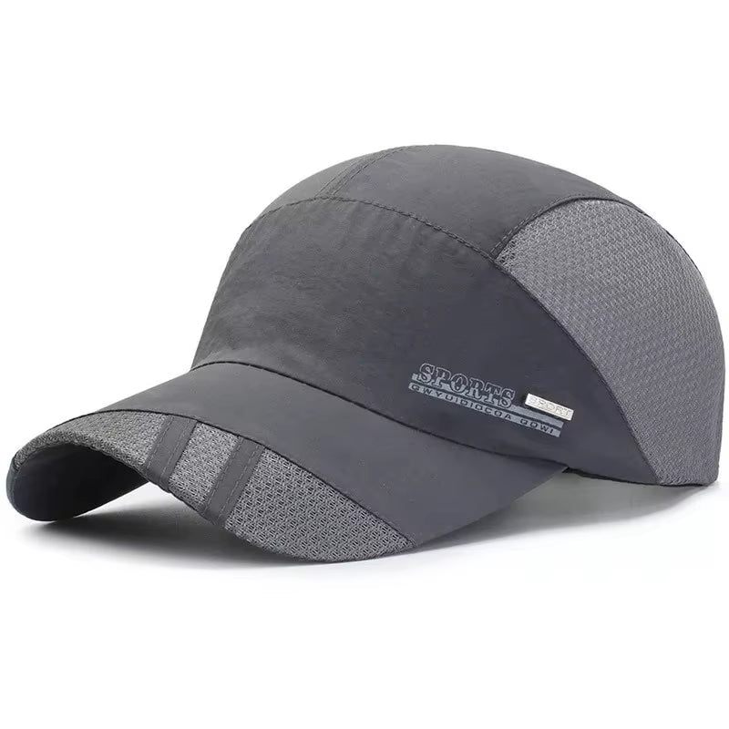 Fashion Breathable Mens and Womens Hip Hop Hats Mesh Neutral Casual Adjustable Baseball Casual Sunshade Fashionable Cap