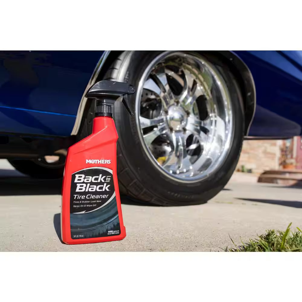 24 Oz. Back-To-Black Tire Cleaner Spray