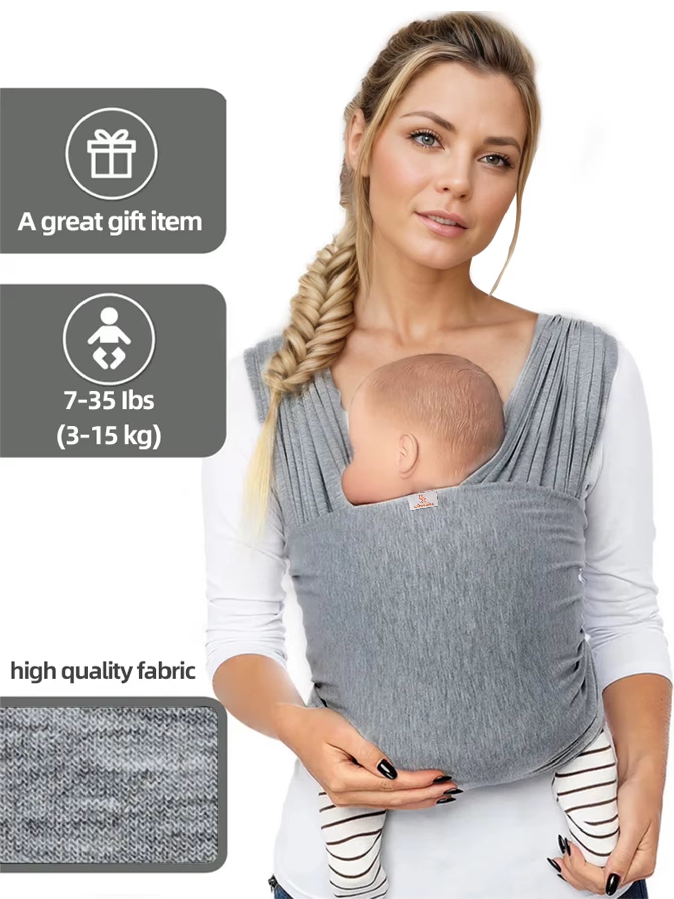 Baby Straps from Newborns to Toddlers - Elastic Baby Straps Hands-Free Baby Straps - Children'S Straps