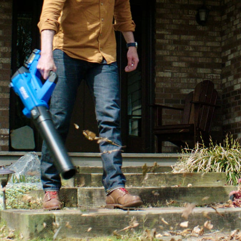 24-Volt Cordless Battery String Trimmer and Leaf Blower and 4 Ah (Battery Included) (Charger Included)
