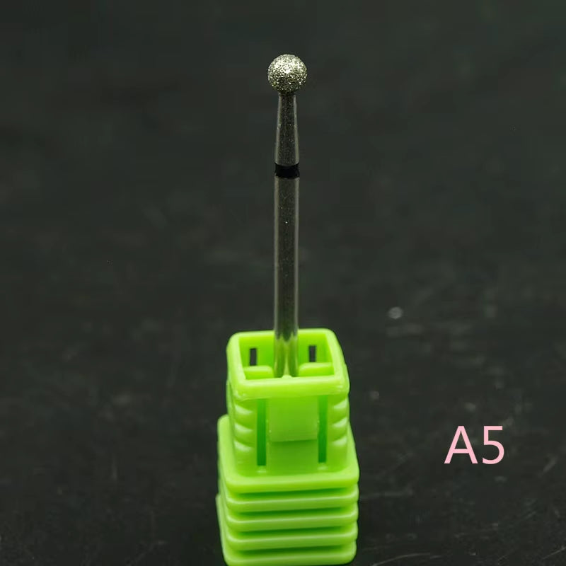 Easynail 3/32" Diamond Nail Drill Milling Nail Cutter Electric Nail Drill Bit for Manicure Drill Bits Accessories Nail Drill