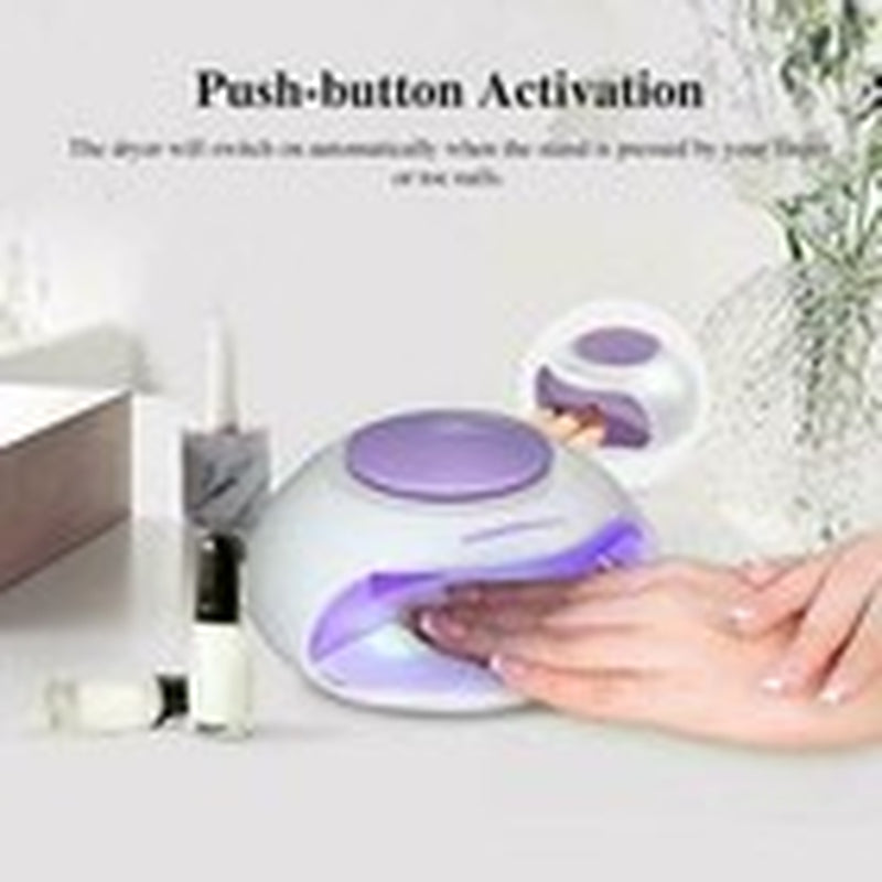 Touchbeauty TB-0889 Portable Nail Dryer with Air and LED Light