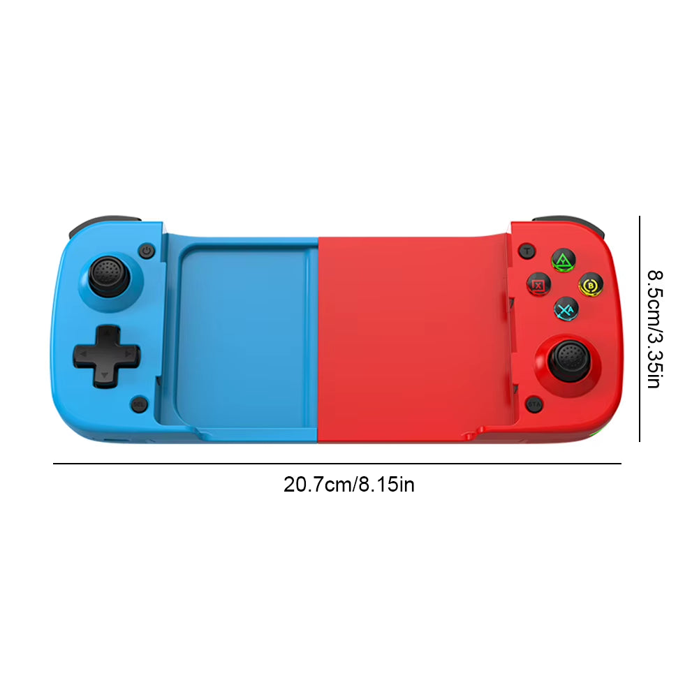Wireless BT Stretchable Game Controller Effect Joystick Mobile Phone Gamepad for Android IOS for Switch PC