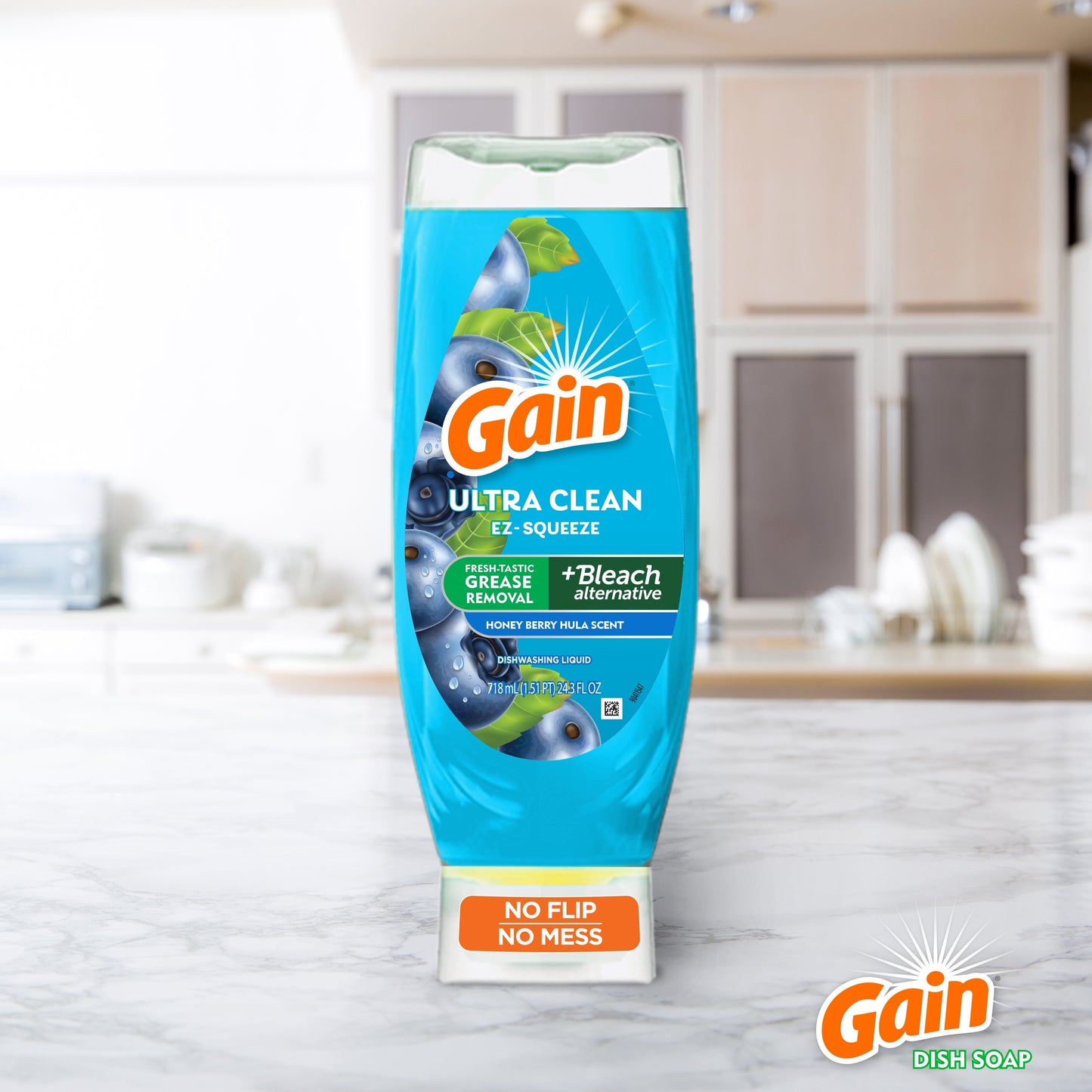 Ez-Squeeze Dishwashing Liquid Dish Soap, Honeyberry Hula, 14.7 Fl Oz