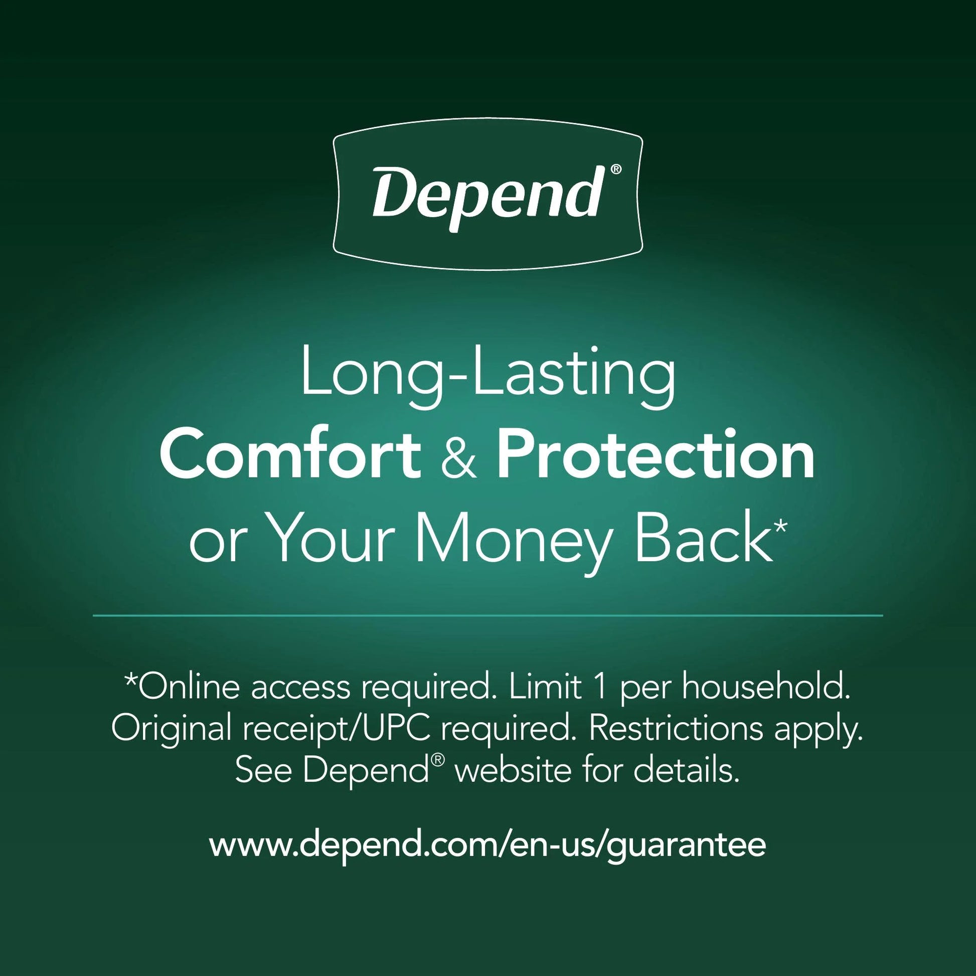 Night Defense Incontinence Underwear for Women, Adult Diapers, M, 15 Count
