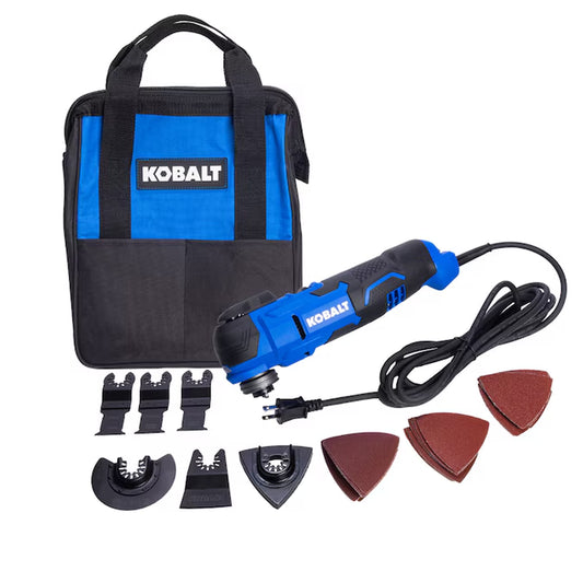 4 -Amp Variable Speed 28 -Piece Oscillating Multi-Tool with Soft Case