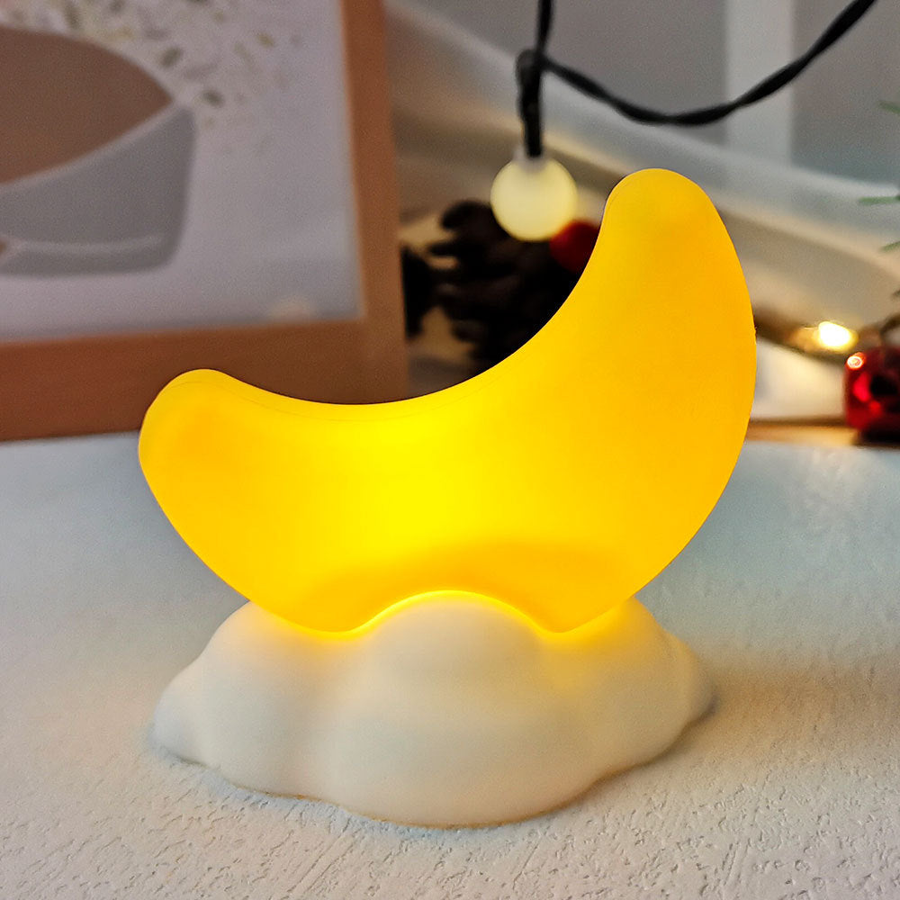 Nightlight decoration bedside sensor children sleep with birthday silicone pat light LED charging